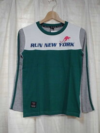 RUN NEW YORK 男の子の長袖Tシャツ150・160cm