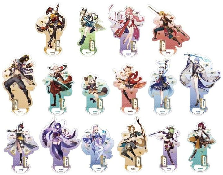 楽天市場】原神 公式グッズ 正規品 稲妻 キャラクター アクリル 