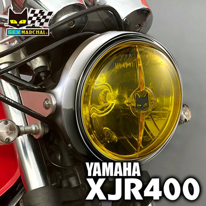 楽天市場】マーシャル XJR400 722・702 STARLUX イエローレンズ メッキ 
