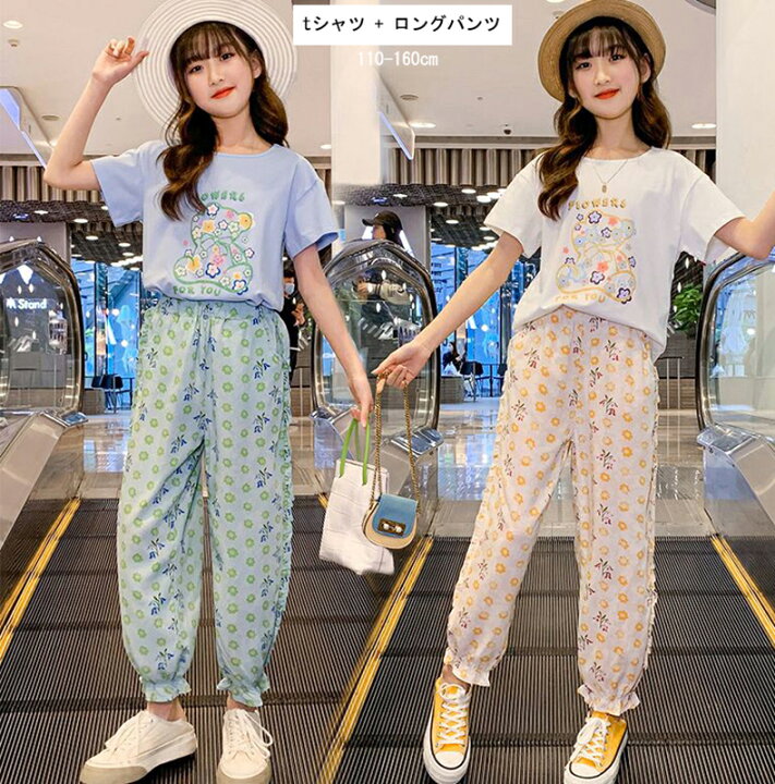 楽天市場】夏 新作 子供服 セットアップ 上下セット 半袖 tシャツ + 