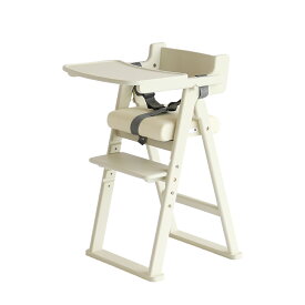 ベビーチェア 折りたたみ 完成品 ハイチェア キッズハイチェア キッズチェア 1歳 2歳 3歳 4段階調節 チェア 子供用 椅子 ダイニングチェア 天然木 いちばかぐ Kids Folding High Chair -coty- ILC-3740