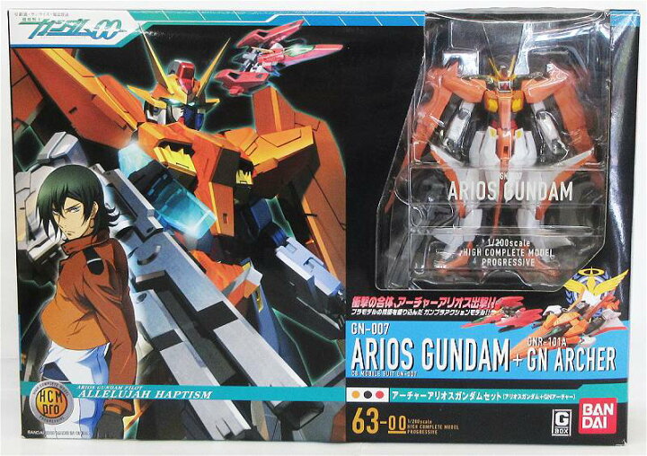 楽天市場】【新品】HCM-Pro63 アーチャーアリオスガンダムセット 