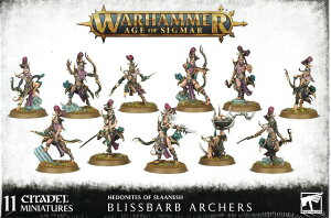 �y�V�i�z�w�h�i�C�g�E�I���E�X���[�l�b�V���F �u���X�o�[�u�A�[�`���[ [�E�H�[�n���}�[ AGE OF SIGMAR] (Hedonites of Slaanesh: Blissbarb Archers) (Warhammer Age of Sigmar)�y�����y�Ή��z