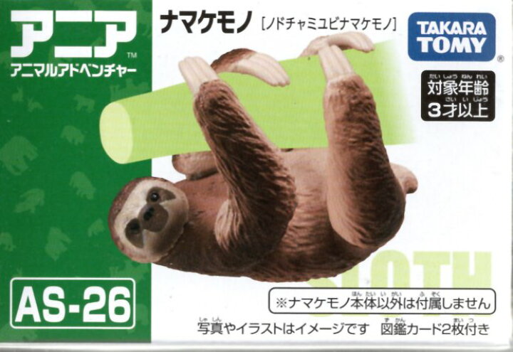 楽天市場 アニア As 26 ナマケモノ ノドチャミユビナマケモノ あす楽対応 メルヘンストア