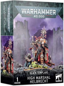 【2021年11月26日発売】【新品】ブラック・テンプラー：大将帥ヘルブレヒト ウォーハンマー40.000 (Black Templars:High Marshal Helbrecht) (Warhammer 40.000)【あす楽対応】