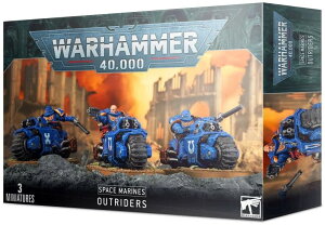 �y�V�i�z�X�y�[�X�}���[���F �A�E�g���C�_�[�E�X�J�b�h [�E�H�[�n���}�[40.000] (Space Marines Outriders) (Warhammer 40.000)�y�����y�Ή��z