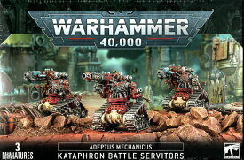 【新品】アデプトゥス・メカニカス(帝国技術局)：カタフロン・バトルサーヴィター ウォーハンマー40.000 (ADEPTUS MECHANICUS: Battle Servitors) (Warhammer 40.000)【あす楽対応】