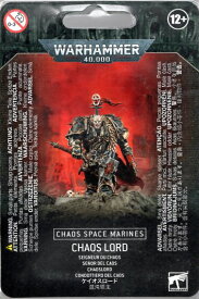 【新品】ケイオススペースマリーン：ケイオスロード ウォーハンマー40.000 (Chaos Space Marines: CHAOS LORD) (Warhammer 40.000)【あす楽対応】