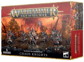 【2023年2月4日発売】【新品】 スレイヴ・トゥ・ダークネス：ケイオスナイト [ウォーハンマー] (SLAVES TO DARKNESS: CHAOS KNIGHTS) (Warhammer Age of Sigmar)【あす楽対応】