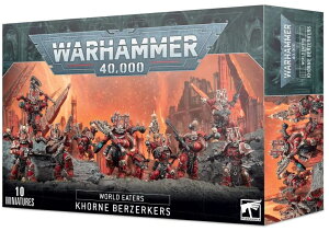 �y2023�N2��11�������z�y�V�i�z���[���h�C�[�^�[�F�R�[���E�o�[�T�[�J�[ [�E�H�[�n���}�[40.000] (WORLD EATERS: KHORNE BERZERKERS) (Warhammer 40.000)�y�����y�Ή��z