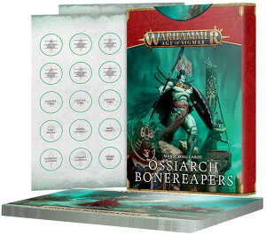 �y2023�N4��15�������z�y�V�i�z�w���{��Łx �E�H�[�X�N���[���J�[�h�F�I�V�A�[�N�E�{�[�����[�p�[ [�E�H�[�n���}�[] (WARSCROLL CARDS: OSSIARCH BONEREAPERS) (Warhammer) (JPN)�y�����y�Ή��z
