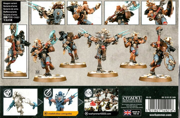 楽天市場】【新品】スペースウルフ：ウルフェン [ウォーハンマー40.000 