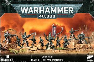 �y�V�i�z�f���J�[���F�J�o���C�g�E�E�H���A�[ [�E�H�[�n���}�[40.000] (DRUKHARI KABALITE WARRIORS) (Warhammer 40.000)�y�����y�Ή��z