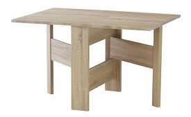 ダイニングテーブル バタフライテーブル 折りたたみ テーブル 4人掛け 120cm 木製 コンパクト 北欧 シンプル ナチュラル カフェ 食卓テーブル 机 つくえ デスク 作業台 フォールディング 折り畳み 高さ72cm 2人掛け 単品