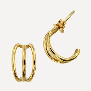 MESH �g���v���t�[�v�s�A�X �V���o�[925 18K�S�[���h�R�[�g Gold Earrings �M�t�gBOX���� �W���G���[�N���X�t�� �n���h���C�h �|���g�K�����A�� ARG0042