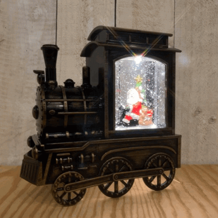 楽天市場】スノーイングトレインライト 電子オルゴール(クリスマス