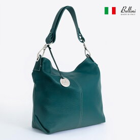 【スーパーSALE 30％OFF】Bellini リニャーノ ホーボー ハンドバッグ ティール レディース イタリア製 本革バッグ 高級牛革 プレミアム 100％イタリアンレザー カーフレザー HANDBAG RIGNANO HOBO Made in Italy F8695ANC