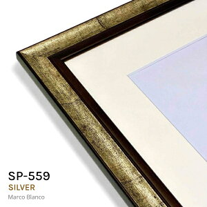 水彩画額縁 スケッチブックF8サイズ【SP-559】ホワイトマット付き数量限定 アンティークカラー2色UVカットアクリル1.5mm厚入り 樹脂製