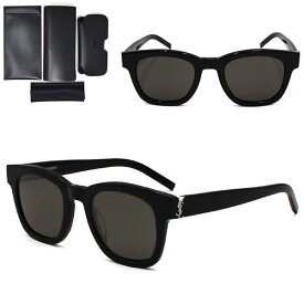 サンローラン サングラス SAINT LAURENT SL M124-001 サングラス スマート メンズ レディース ユニセックス SLM124-001 ブラック