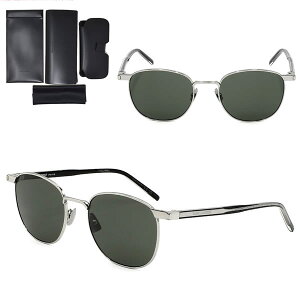 �T�����[���� �T���O���X SAINT LAURENT SL 747-002 �T���O���X �V���o�[ �O���[ �m�[�Y�p�b�g �����Y ���f�B�[�X ���j�Z�b�N�X SL747-002