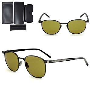 �T�����[���� �T���O���X SAINT LAURENT SL747-004 �T���O���X ���e�j�E�� �u���E�� �C�G���[ �m�[�Y�p�b�g �����Y ���f�B�[�X ���j�Z�b�N�X