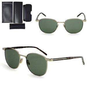 �T�����[���� �T���O���X SAINT LAURENT SL747-008 �T���O���X �S�[���h �O���[�� �m�[�Y�p�b�g �����Y ���f�B�[�X ���j�Z�b�N�X