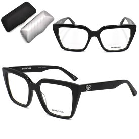 バレンシアガ メガネ 眼鏡 フレーム BALENCIAGA BB0130O-001 フレームのみ スマート レディース ブラック