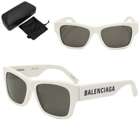 バレンシアガ サングラス BALENCIAGA BB0262SA-003 サングラス アジアンフィット メンズ レディース ユニセックス ホワイト グレー