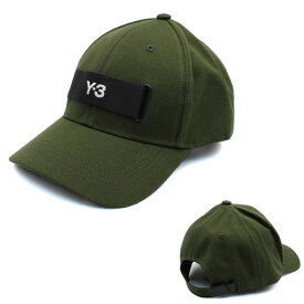 ワイスリー Y-3 ベースボールキャップ 帽子 IU4631 NGTCAT WEBBING CAP ロゴ刺繍 メンズ レディース ユニセックス ダークグリーン