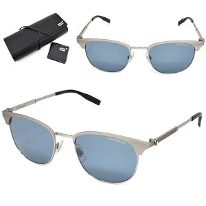 �����u���� �T���O���X MONTBLANC MB0092S-004 51 �T���O���X �X�}�[�g UV�J�b�g �����Y �V���o�[ �u���[