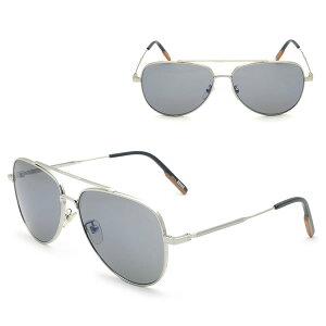 �[�j�A �T���O���X ZEGNA EZ0121-D/S 16X 62 Ermenegildo Zegna �G�����l�W���h�E�[�j�A �m�[�Y�p�b�h UV�J�b�g �V���o�[ �O���[ ���j�Z�b�N�X