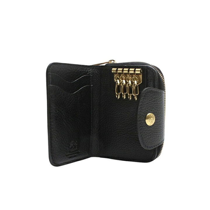 楽天市場】イルビゾンテ IL BISONTE キーケース SMALL WALLET ACERO  