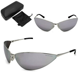 �o�����V�A�K �T���O���X BALENCIAGA BB0315S-001 �T���O���X �m�[�Y�p�b�g �V���o�[ �����Y ���f�B�[�X ���j�Z�b�N�X