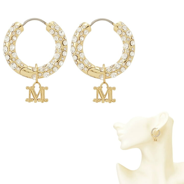 楽天市場】マックスマーラ ピアス MAX MARA 47560829600 001 EARRY01 M 