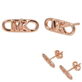 マイケルコース MICHAEL KORS MKC164300791 エンパイア ロゴ スタッド ピアス MKロゴ ローズゴールド レディース アクセサリー EMPIRE LOGO STUDS EARRINGS