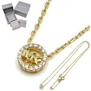 }CPR[X MICHAEL KORS lbNX MKC1726CZ710 S[h LOGO CHARM NECK lbN fB[X