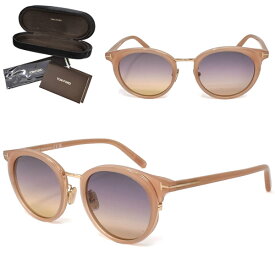 トムフォード サングラス TOM FORD FT0962-D/S 72B 48 サングラス アジアンフィット メンズ レディース ユニセックス ヌード パープルイエローグラデーション