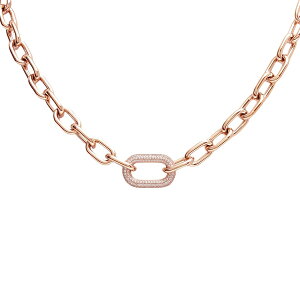 �_�j�G���E�F�����g�� DANIEL WELLINGTON �l�b�N���X Crystal Link Necklace RG DW00400571 Rose Gold ���[�Y�S�[���h