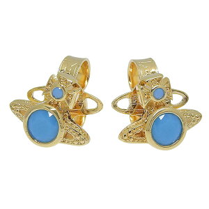 ���B���B�A���E�G�X�g�E�b�h Vivienne Westwood �s�A�X �A�N�Z�T���[ �S�[���h�u���[ LONDON ORB EARRING 62010220 02R702