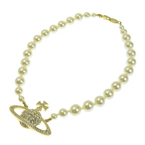 ���B���B�A���E�G�X�g�E�b�h Vivienne Westwood �`���[�J�[ �A�N�Z�T���[ ONE ROW PEARL BAS RELIEF CHOKER 63010106 02r202w1 �S�[���h