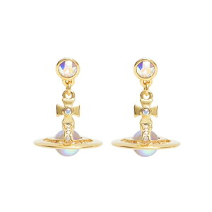 ���B���B�A���E�G�X�g�E�b�h Vivienne Westwood �s�A�X NEW PETITE ORB 62020032-02R995 �S�[���h �N���X�^��