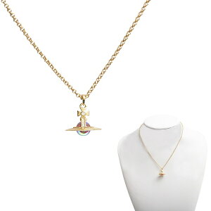 ���B���B�A���E�G�X�g�E�b�h Vivienne Westwood �l�b�N���X NEW PETITE ORB 63020098-02R995 �S�[���h �N���X�^��