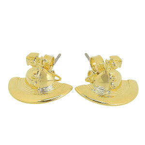 ���B���B�A���E�G�X�g�E�b�h Vivienne Westwood �s�A�X �S�[���h SOLID ORB EARRINGS 62010038 02R001