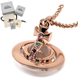 ヴィヴィアンウエストウッド ネックレス Vivienne Westwood 63020097 G002 CN NEW TINY ORB PENDANT オーブ ピンクゴールド