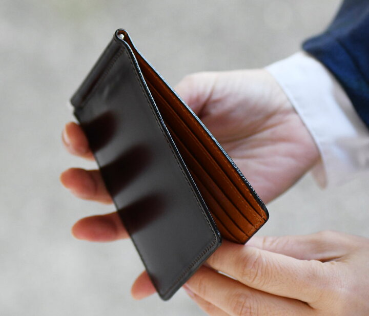 楽天市場】コードバン レーデルオガワ 新喜皮革 二つ折り  