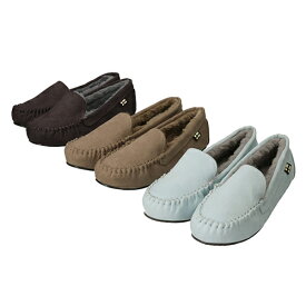 【セール価格】マーレマーレ　ファーモカシン TH242612レディース　歩きやすい　maRemaRe　定番モカシン 幅広 母の日 30代 40代 50代 60代