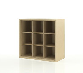 小物収納ボックス 木製（小物整理棚 カラーボックス ストレージボックス キューブボックス キューブ ボックス スタッキング ラック）BLC-04-SI /マルゲリータ