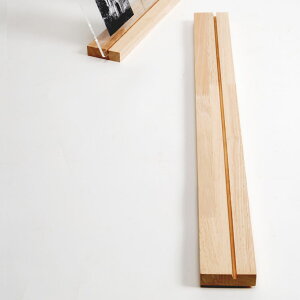 フォトスタンド ロングタイプ(アクリルフォトフレーム 写真スタンド 写真立て 写真フレーム ディスプレイスタンド 展示 卓上収納 木製 デザイン おしゃれ)PHS-01/RWシリーズ /マルゲリータ