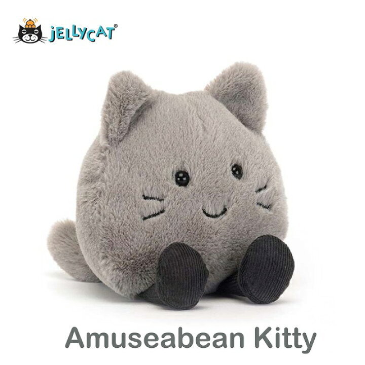 楽天市場】jellycat ジェリーキャット 子猫 ねこ 猫 ネコ グレー 正規  