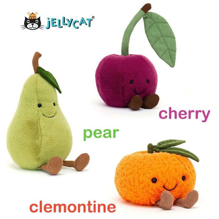 楽天市場】jellycat ジェリーキャット チェリー さくらんぼ オレンジ 